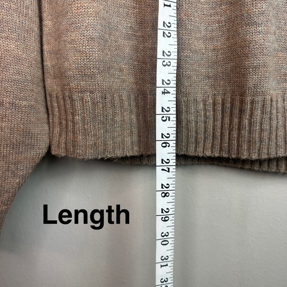 Outward Bound Men’s Knitted Long Sleeve Tan Sweater Sz XL - Picture 4 of 4